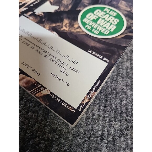 Vintage Game Informer Ghost Recon  #164 December 2006 Stragety Guide - Picture 4 of 7